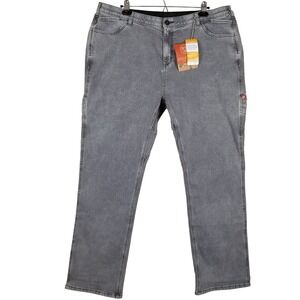 Dovetail Workwear Shop Pant Womens 18 x 32 Grey TruTemp365 Stretch Denim Utility